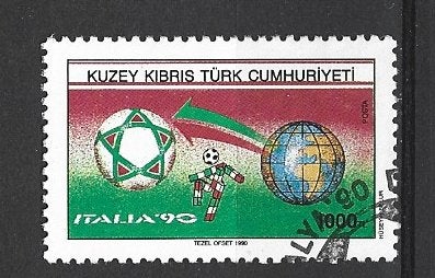 Turks Cyprus-10, Verzenden, Overige landen, Gestempeld