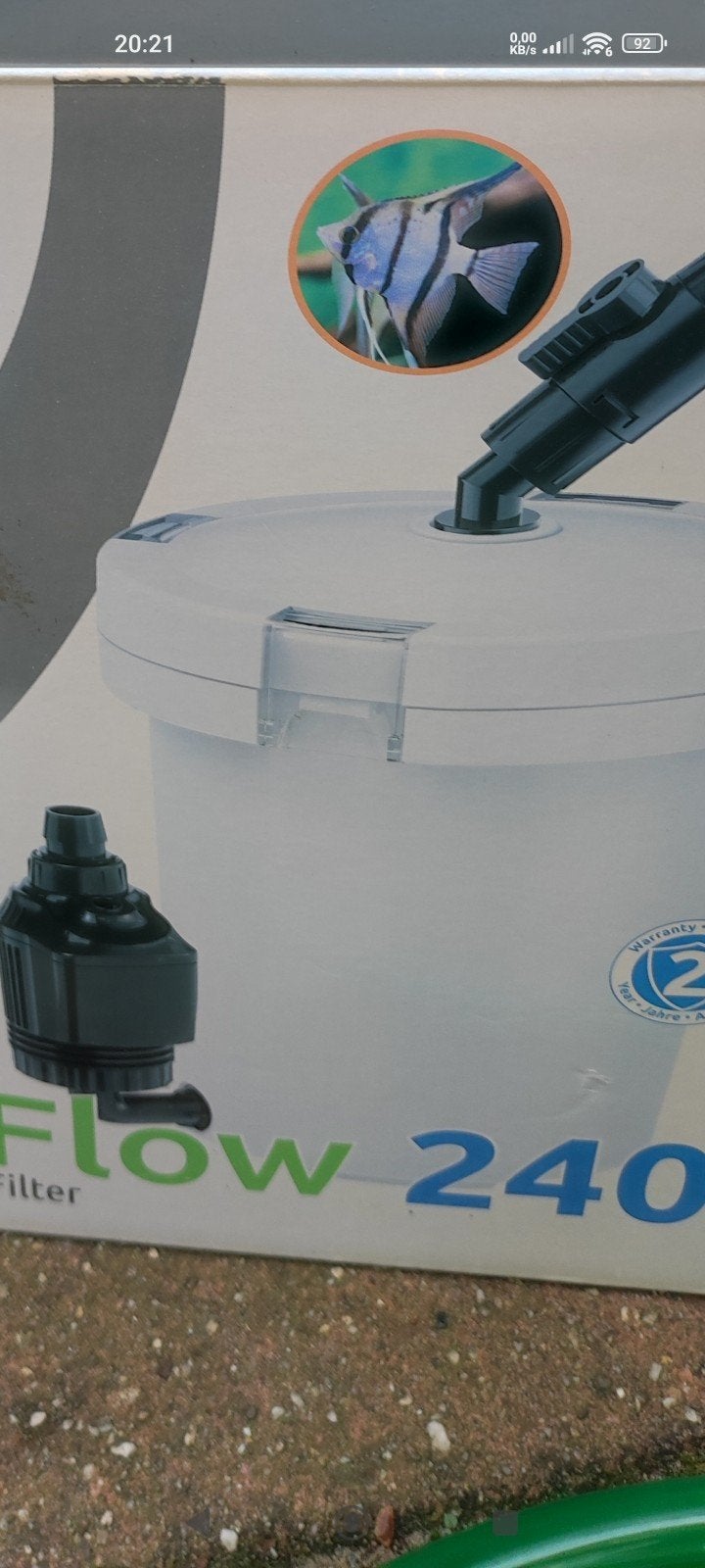 super fish aquarium pomp, Ophalen, Zo goed als nieuw