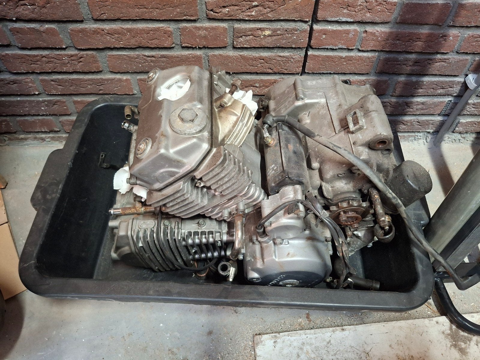 motorblok honda transalp 600 1992, Ophalen, Gebruikt