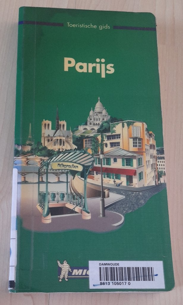 TOERISTISCHE GIDS PARIJS MICHELIN, Europa, Ophalen of Verzenden, Reisgids of -boek, Gelezen