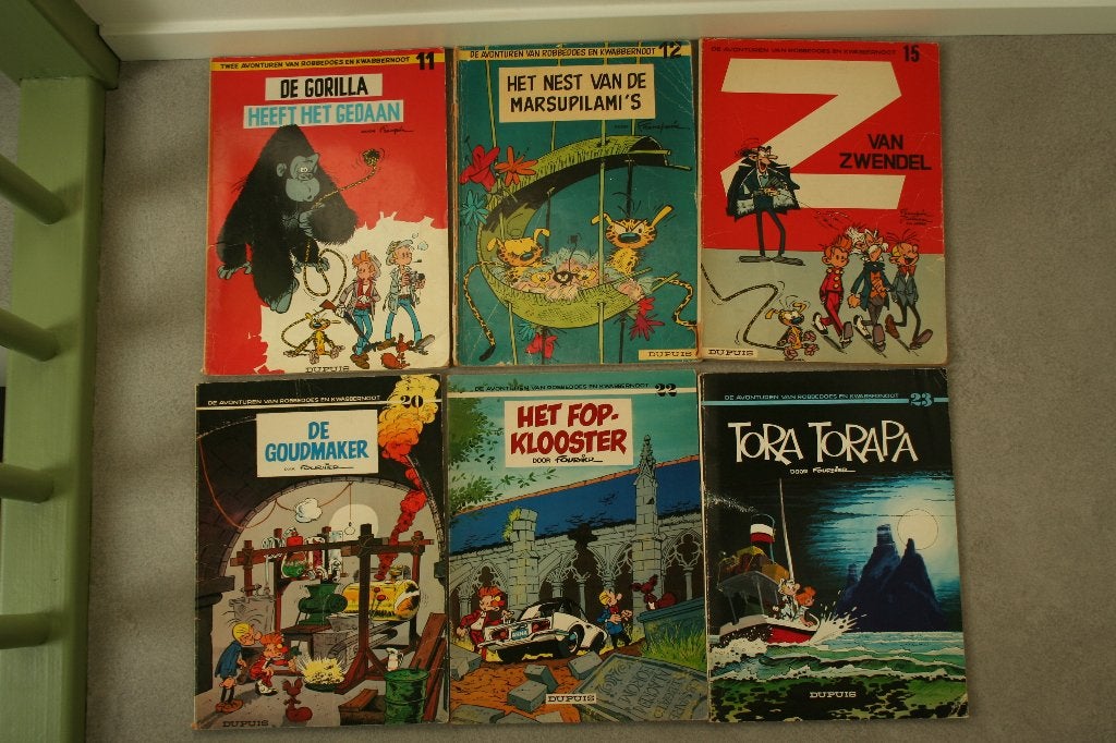 de avonturen van Robbedoes en Kwabbernoot, Meerdere stripboeken, Ophalen of Verzenden, Gelezen