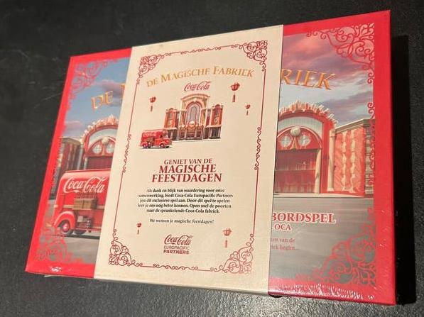 Bordspel Coca Cola 8 stuks Nieuw gratis, Hobby en Vrije tijd, Gezelschapsspellen | Bordspellen, Ophalen, Nieuw