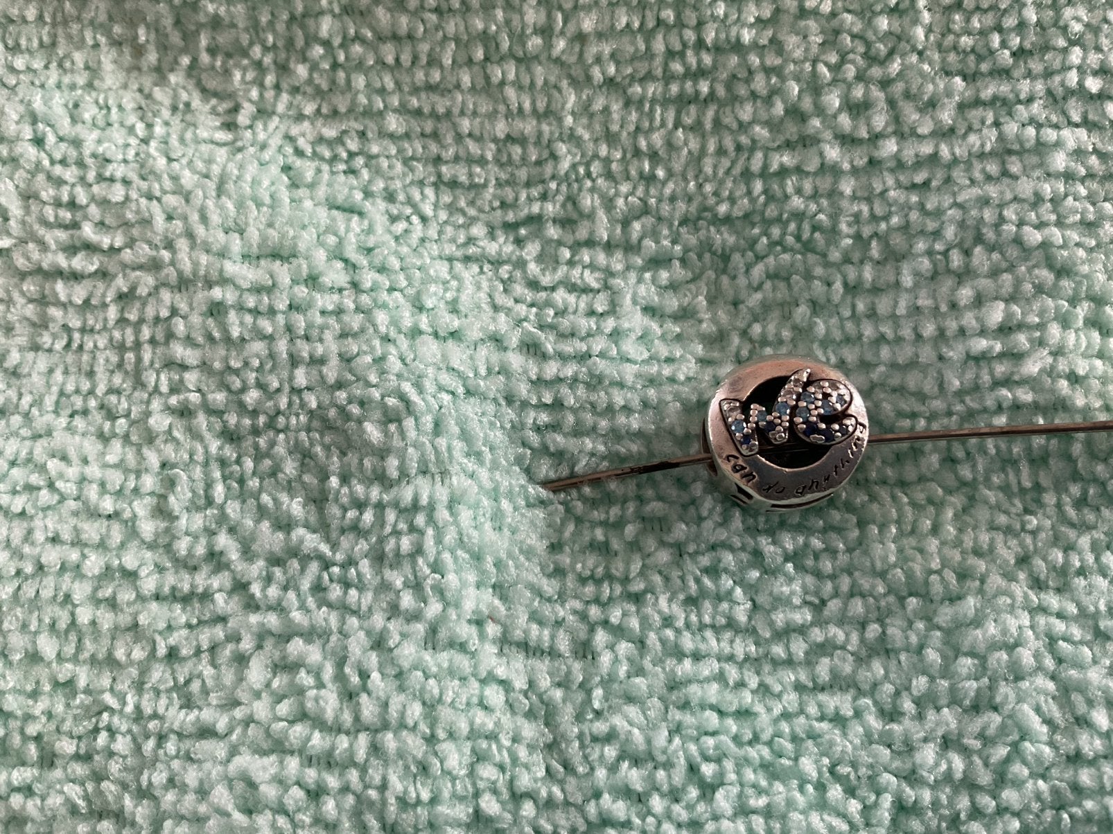 Pandora Bedel, Ophalen of Verzenden, Zo goed als nieuw, Zilver, Pandora