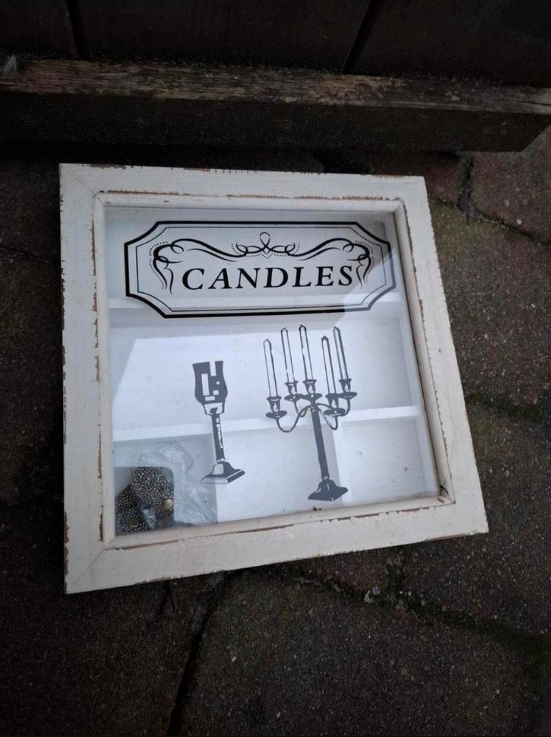 Hele mooie kaarsendoos,3de gratis, Huis en Inrichting, Ophalen of Verzenden, Zo goed als nieuw, Overige materialen, Minder dan 25 cm