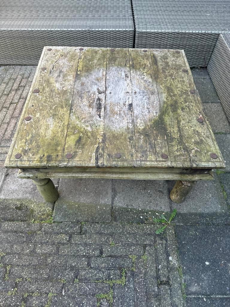 Tafel 80x80cm, Ophalen, Gebruikt, Vierkant, Hout