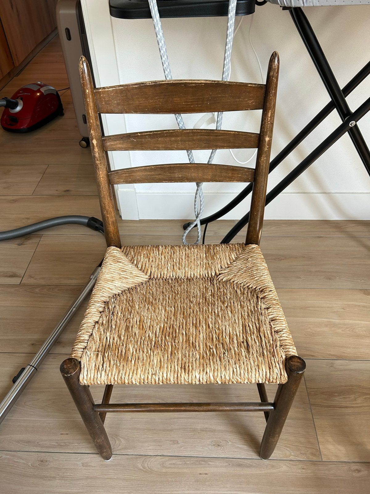 Partij van 9 verschillende stoelen, Ophalen, Gebruikt, Overige kleuren, Vijf, Zes of meer stoelen