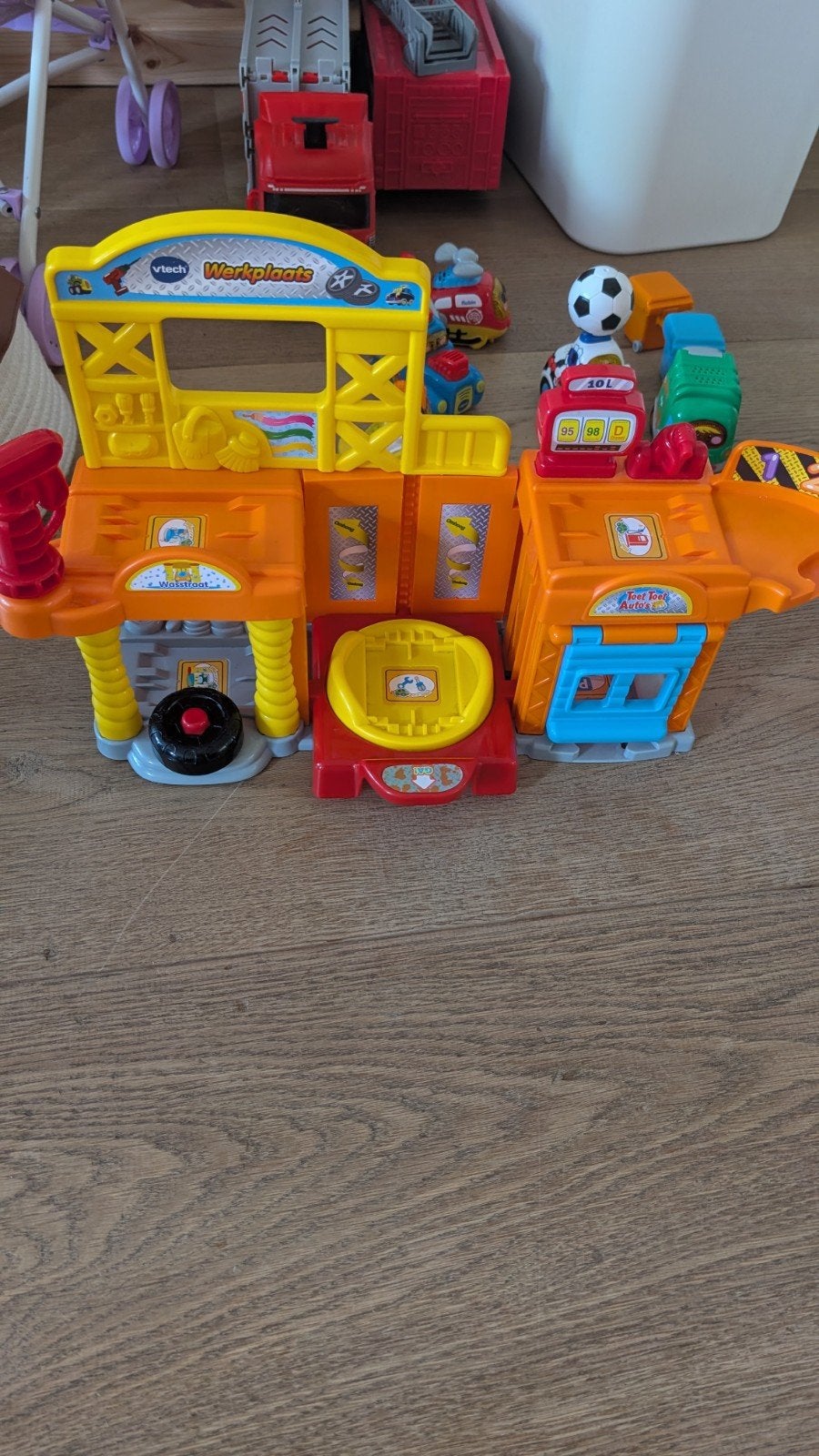 VTech Toet Toet Auto's Garage en Baandelen Set, Ophalen, Gebruikt