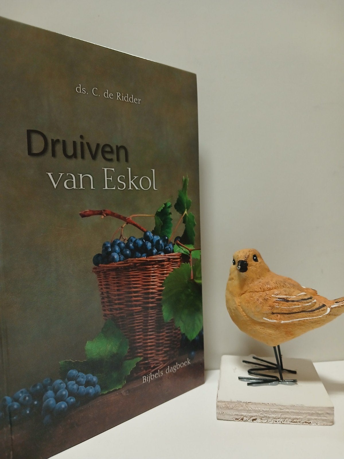 Ridder, Ds. C. de; Druiven van Eskol (Bijbels dagboek), Ophalen of Verzenden, Gelezen, Christendom | Protestants