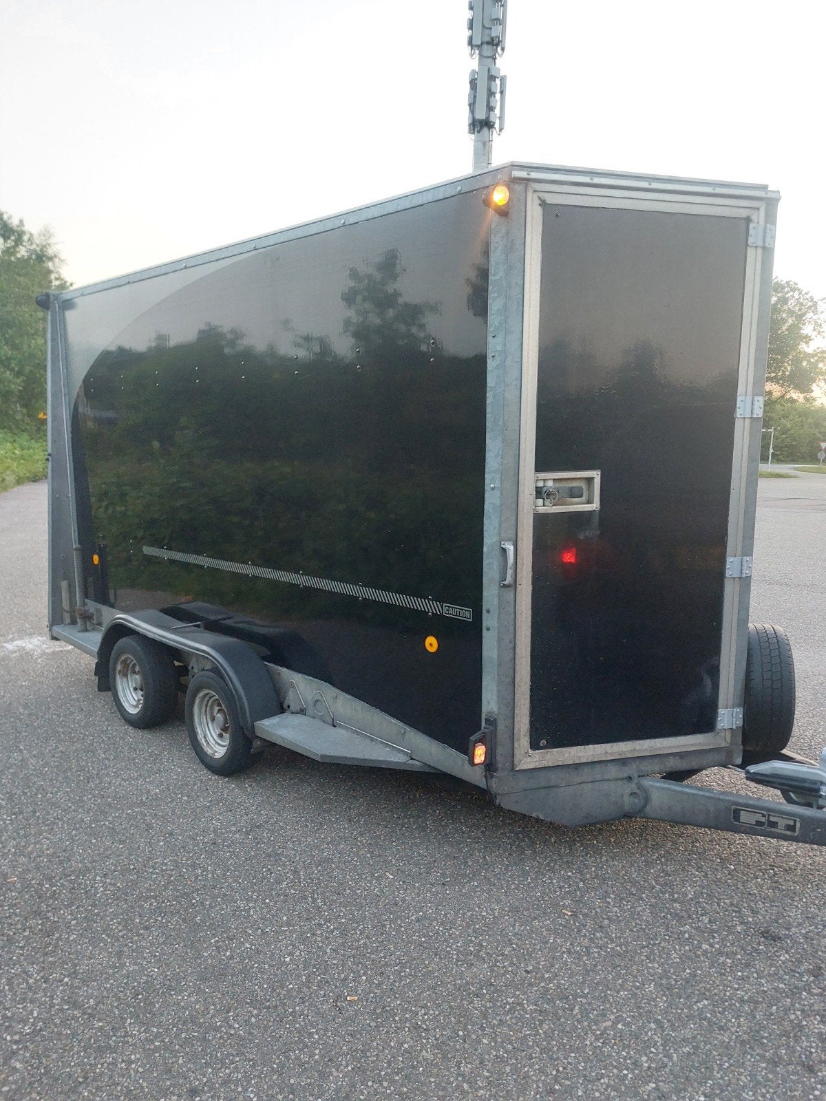 Ifor Williams boxvan, Ophalen, Gebruikt