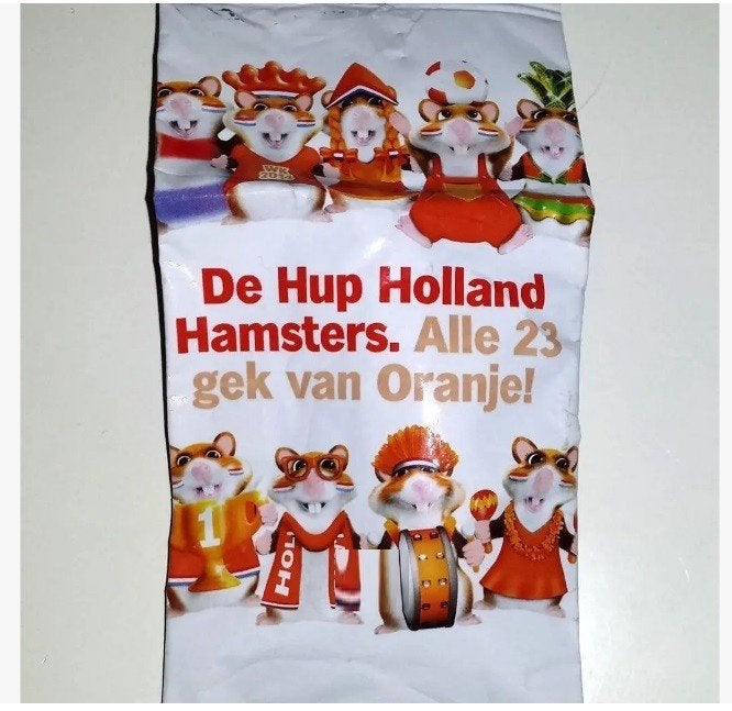 Holland Hup Voetbal Figuurtjes Hamsters AH 2014 Albert Heijn, Verzamelen, Albert Heijn, Ophalen of Verzenden