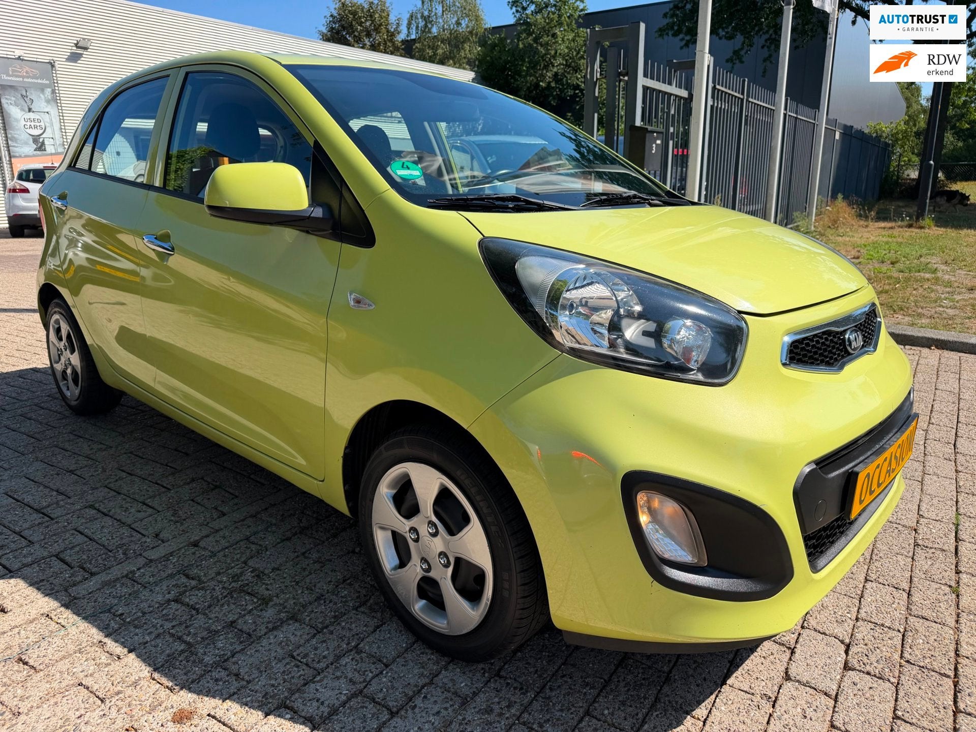Kia Picanto 1.0 CVVT BusinessLine 81.620 km, nwe apk, grote, Voorwielaandrijving, Stof, Gebruikt, Met garantie (alle)