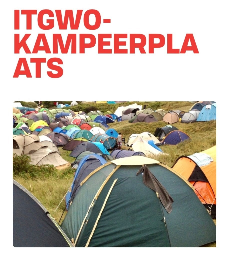 Gezocht: Stortemelk ITGWO campingplek, Tickets en Kaartjes, Eén persoon