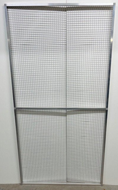 Gaaspanelen | Deurpanelen | Volière panelen op voorraad, Ophalen of Verzenden, Nieuw, Aluminium, Volière