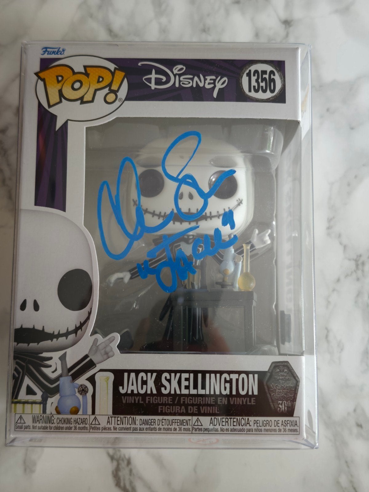 Funko Pop Jack Skellington signed Chris Sarandon, Ophalen of Verzenden, Nieuw