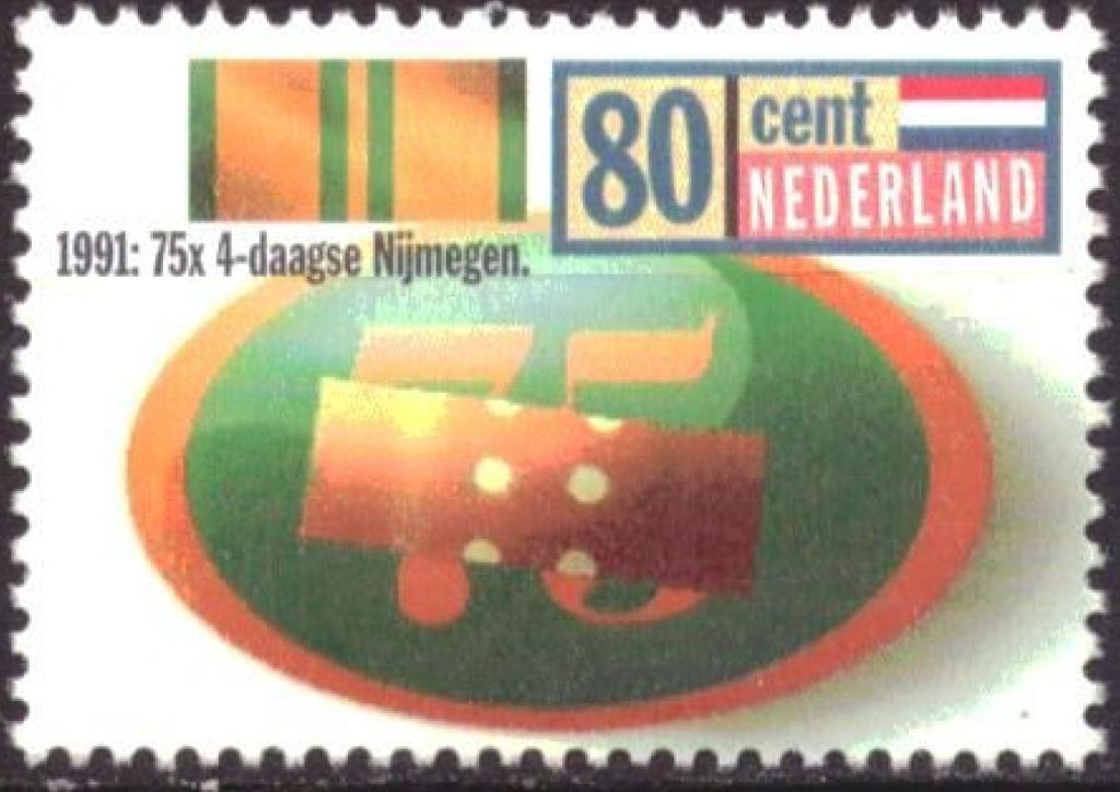 Nederland 1991 - nvph 1477  - Vierdaagse Nijmegen, Verzenden, Na 1940, Postfris