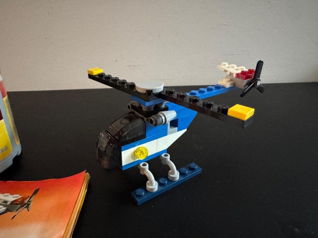 Lego Creator 5864 Mini Helikopter 3-in-1 set, Inclusief instructies, Lego, Ophalen of Verzenden, Zo goed als nieuw