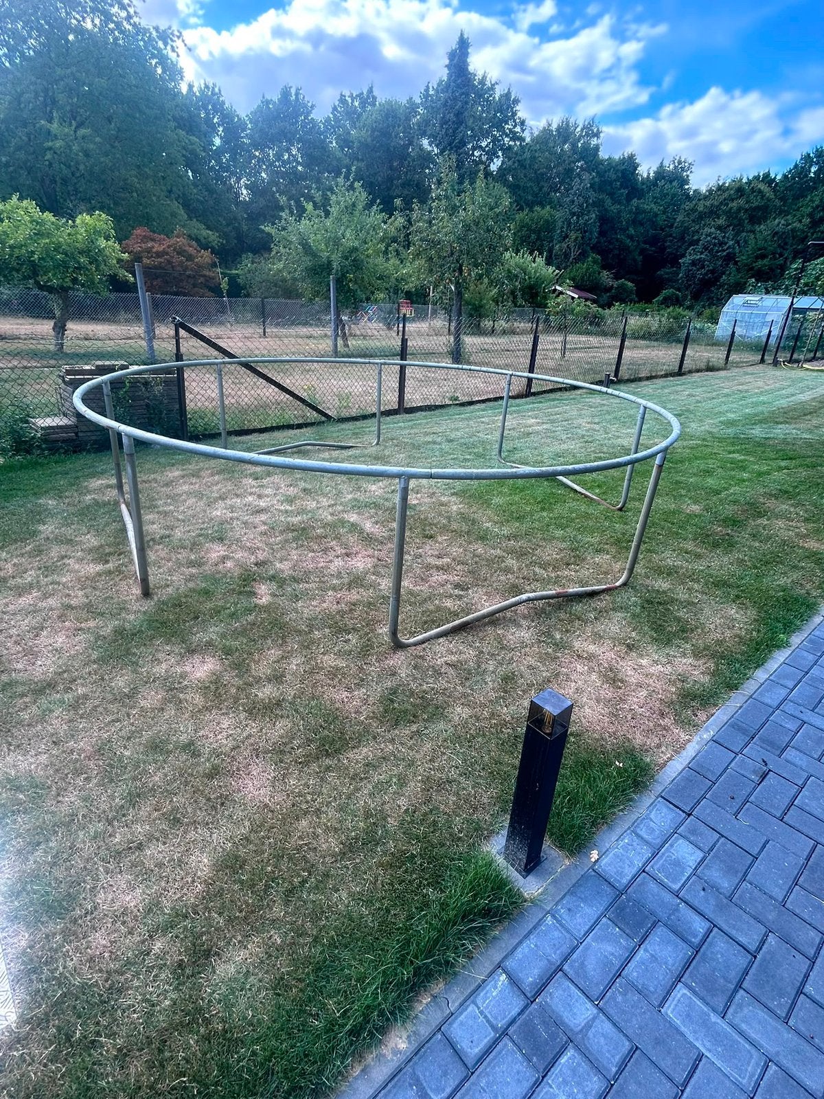 Tranpoline, Kinderen en Baby's, Ophalen, Gebruikt