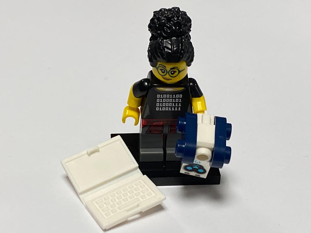 Lego Serie 19 Minifiguur col19-5 Programmer, Ophalen of Verzenden, Nieuw, Complete set, Lego