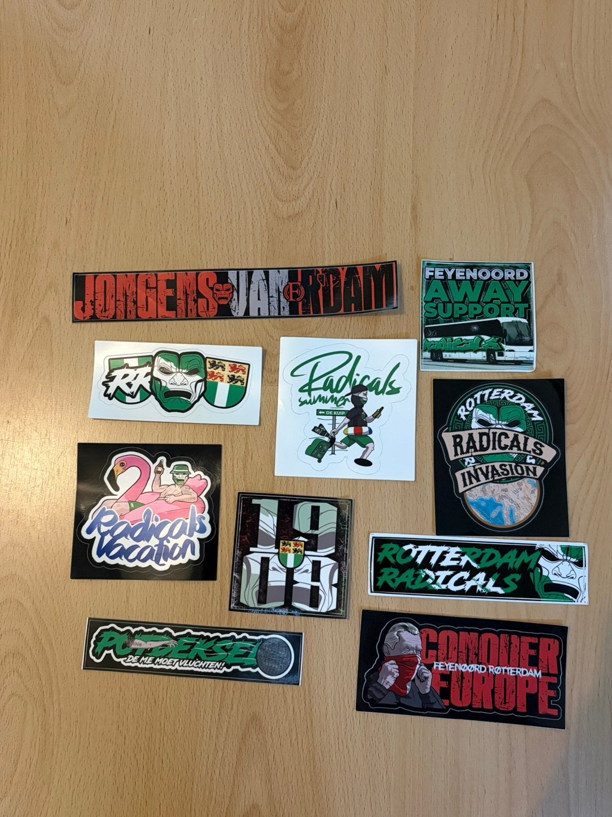 Feyenoord stickers, Verzamelen, Ophalen of Verzenden, Zo goed als nieuw