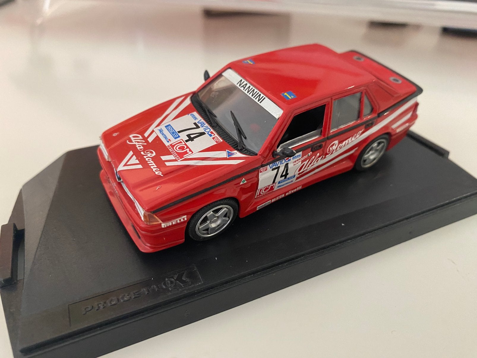 Alfa Romeo 75 Evoluzione GR.A ProgettoK, Hobby en Vrije tijd, Verzenden, Zo goed als nieuw, Auto, Overige merken