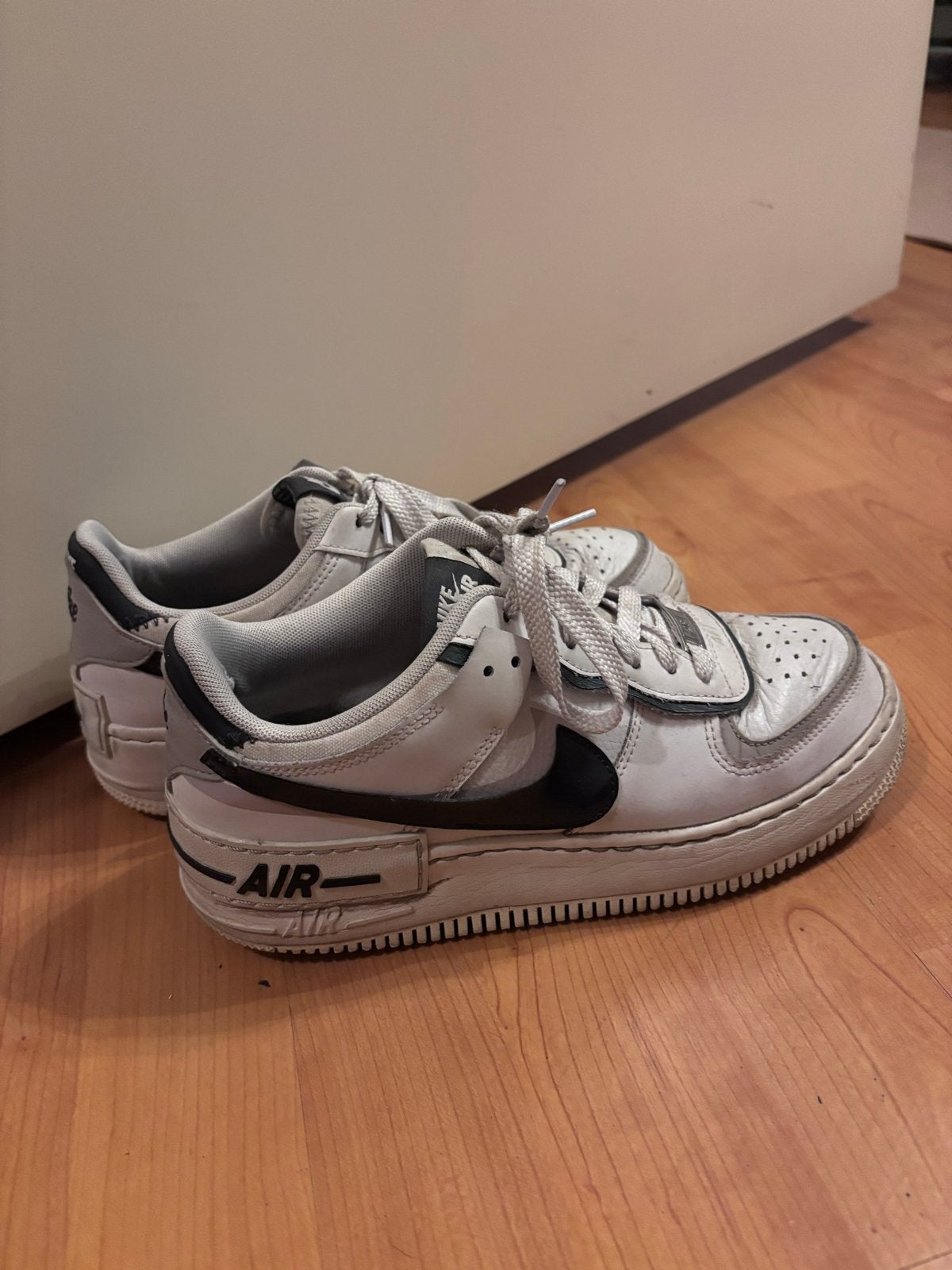 Nike Air Force 1 Shadow sneakers - Maat 38, Ophalen of Verzenden, Gedragen, Wit, Sneakers of Gympen