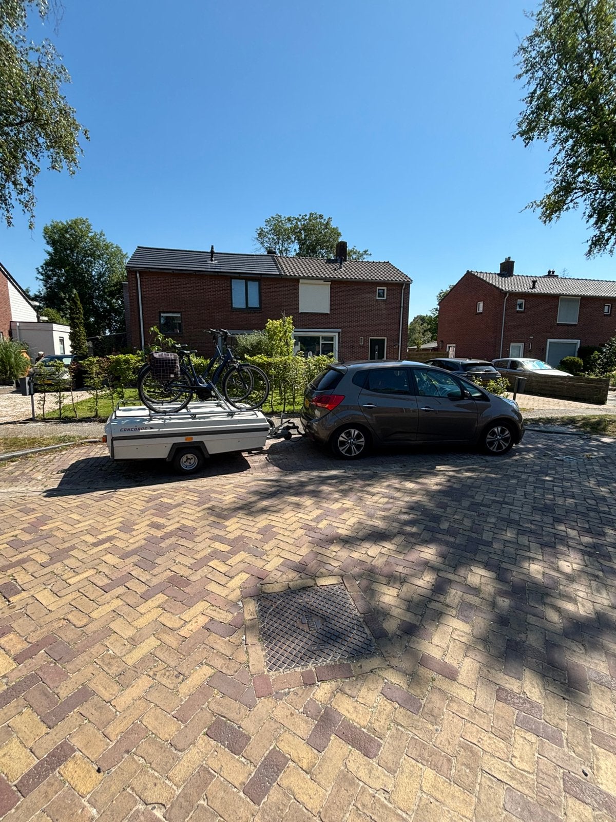Te koop t.e.a.b. Camplet Concorde, ruime vouwwagen, Caravans en Kamperen, Ophalen, Blauw, Aanwezig, Camp-Let