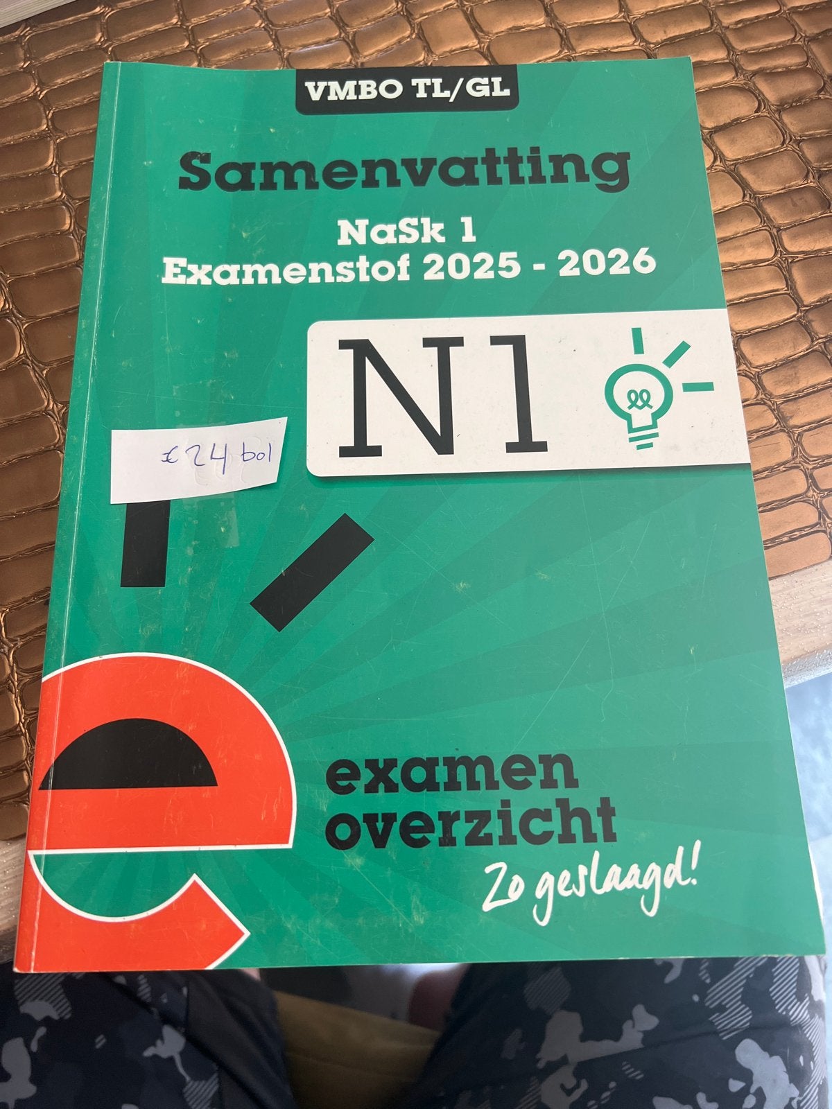 VMBO TL/GL Samenvatting NaSk 1 Examenstof 2025-2026, Ophalen, Beta, Zo goed als nieuw, LBO