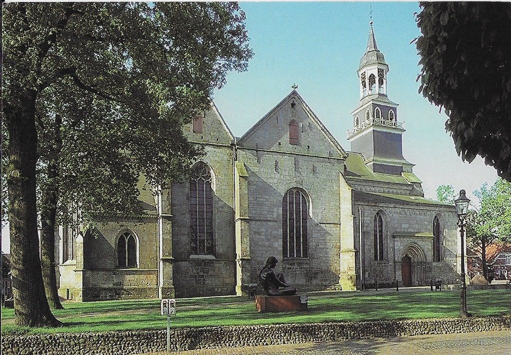 Ansichtkaart ootmarsum rk kerk hh simon en judas (473 ), Verzamelen, Ophalen of Verzenden, 1980 tot heden, Ongelopen, Noord-Brabant