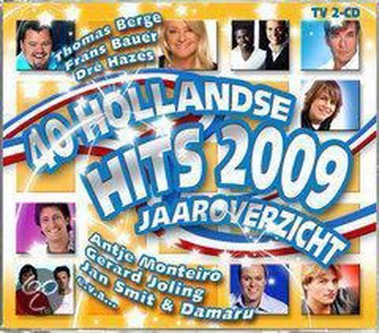 40 Hollandse Hits. 2009 Jaaroverzicht. TV 2-CD., Ophalen of Verzenden, Nieuw in verpakking, Pop