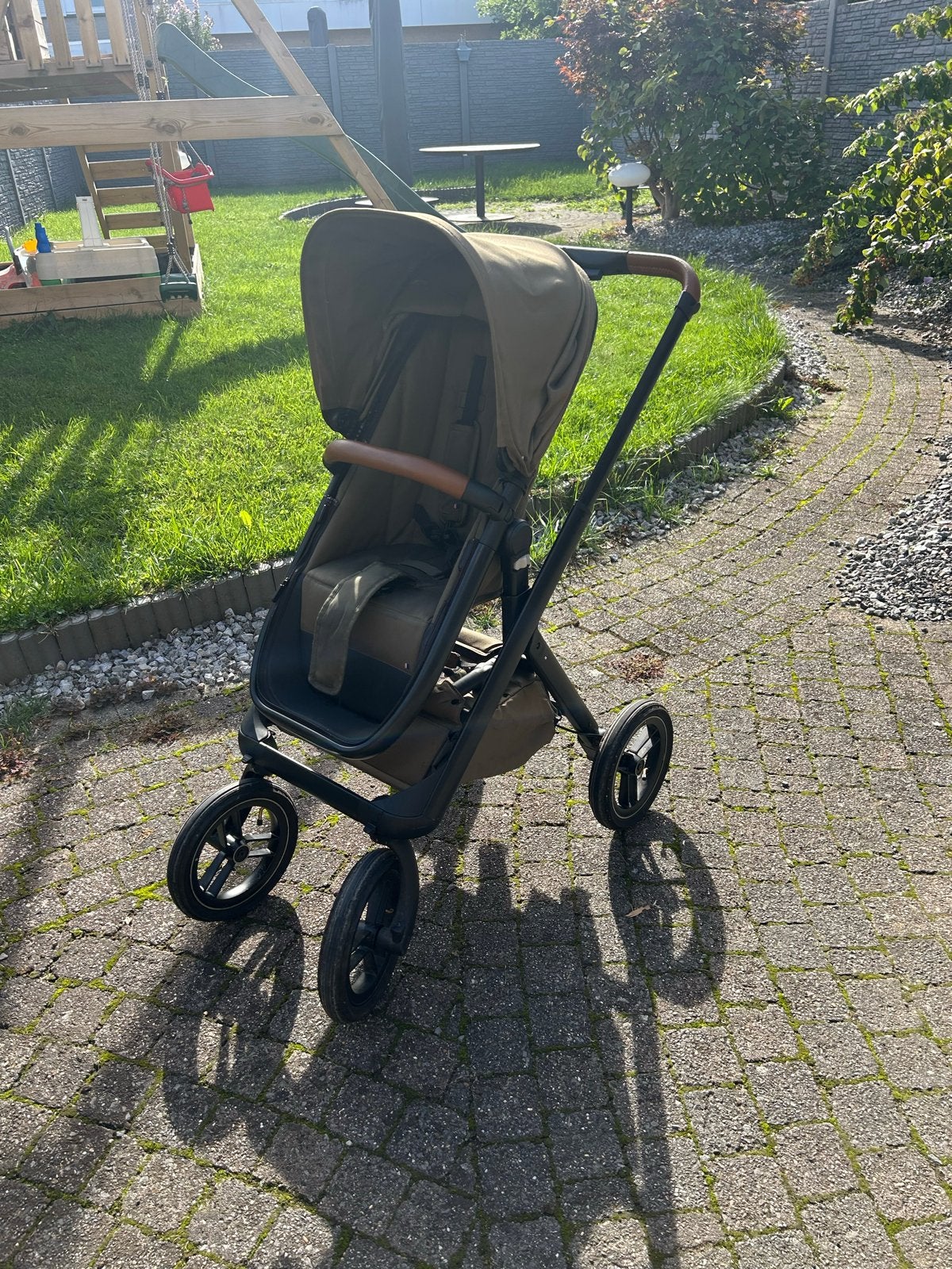 Dubatti One - Olijfgroen met Reiswieg, Kinderen en Baby's, Gebruikt, Combiwagen, Met reiswieg, Ophalen
