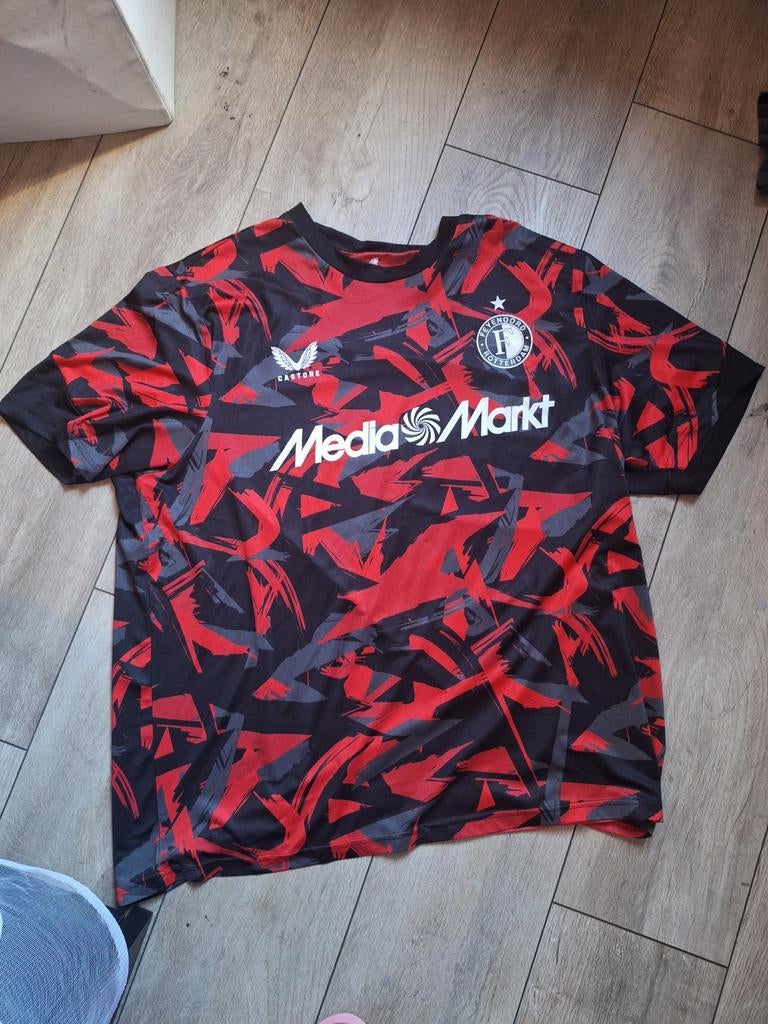Feyenoord Trainingsshirt Castore Maat 3XL, Castore, Overige maten, Ophalen of Verzenden, Zo goed als nieuw