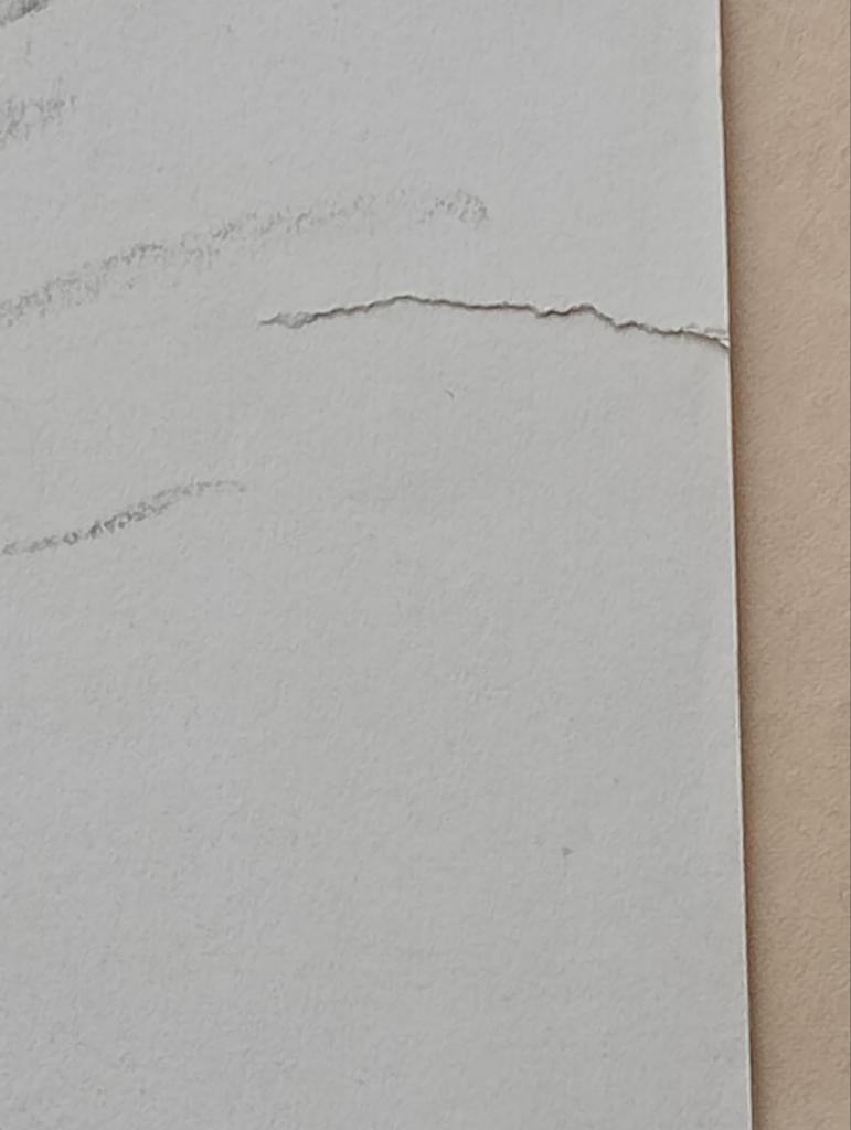 Houtskool tekening naakt erotiek circa 1990, Ophalen of Verzenden