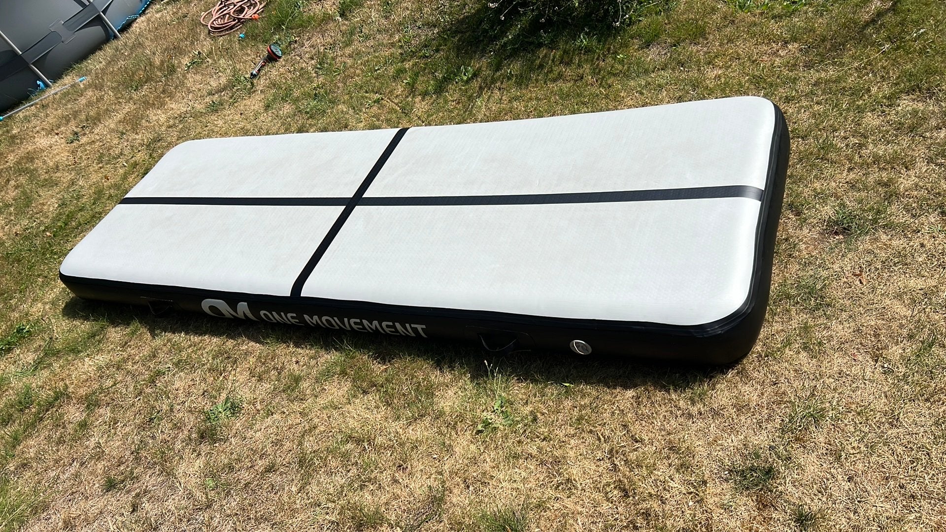 Airtrack tumbling turnmat ZGAN One Movement, Kindermaat 122 t/m 140, Ophalen, Zo goed als nieuw, Materiaal