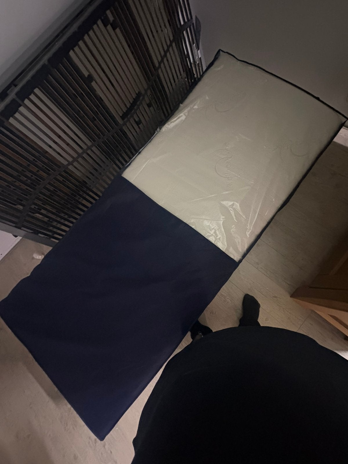 HUDSON Mot latten met springveren matras 2x 90x220, Ophalen, Zo goed als nieuw