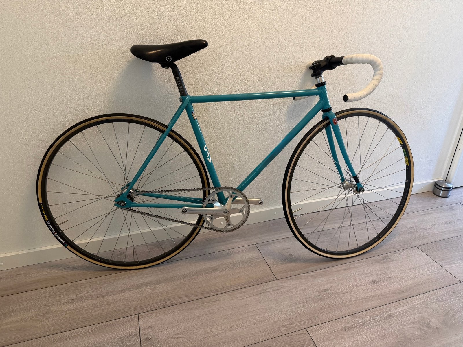 Baanfiets / Fixie 48cm, 28 inch, Gebruikt, Staal, Minder dan 49 cm