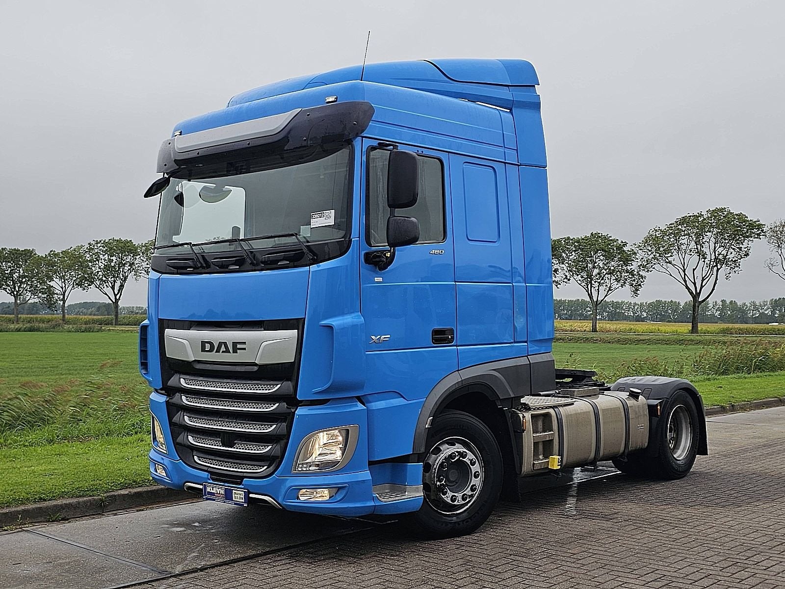 DAF XF 480 intarder, Automaat, Euro 6, Blauw, Bedrijf