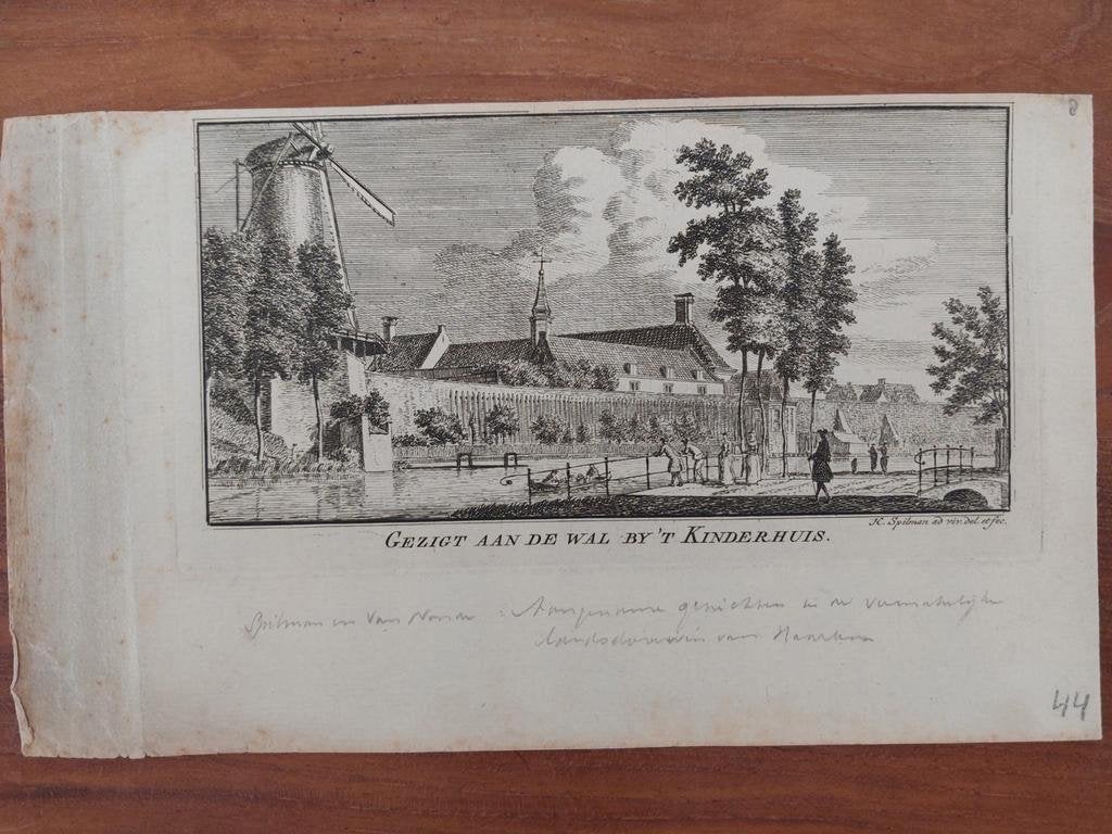 8 / Gezigt aan de Wal by 't Kinderhuis te Haalrem, Ophalen of Verzenden