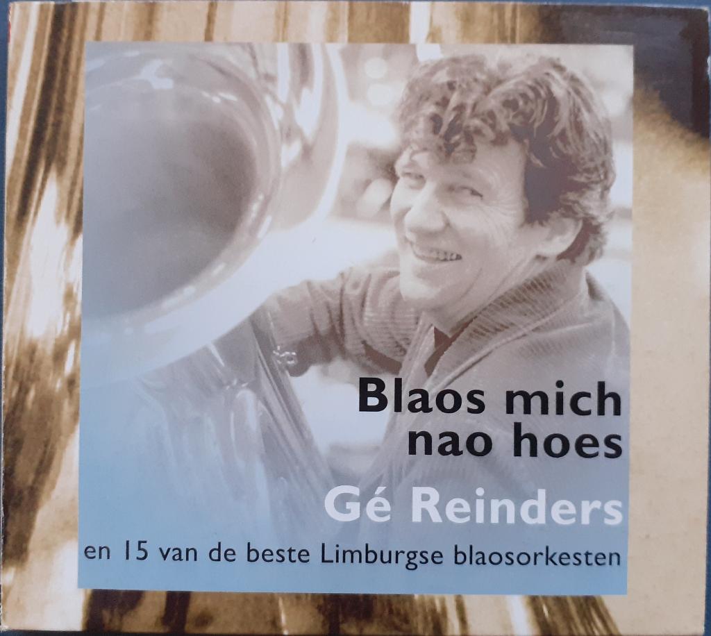 CD Ge Reinders - Blaos mich nao hoes, Ophalen of Verzenden, Gebruikt, Streekmuziek