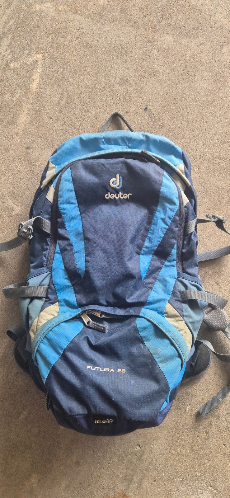 Deuter Futura 28 Trekking Rugzak - Blauw, Sieraden, Tassen en Uiterlijk, Gebruikt, 25 tot 40 cm, Ophalen of Verzenden, Trekking