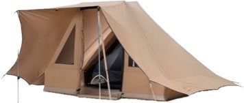 De wit tent 4 personen, Caravans en Kamperen, Tenten, Ophalen of Verzenden, Gebruikt, Tot en met 4