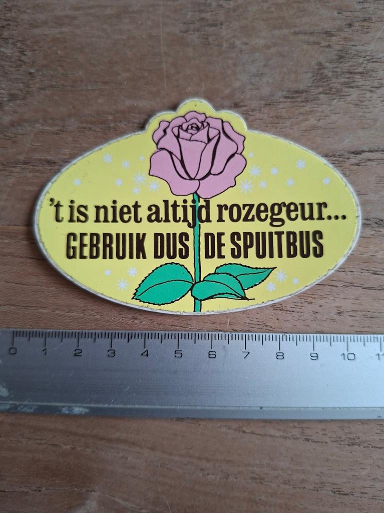 Sticker rozegeur, Ophalen of Verzenden, Zo goed als nieuw, Overige typen