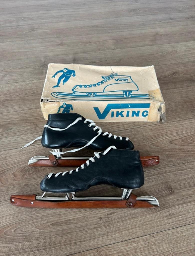 Vintage Viking II Renschaatsen - Maat 47, Verzenden, Gebruikt, Noren, Viking