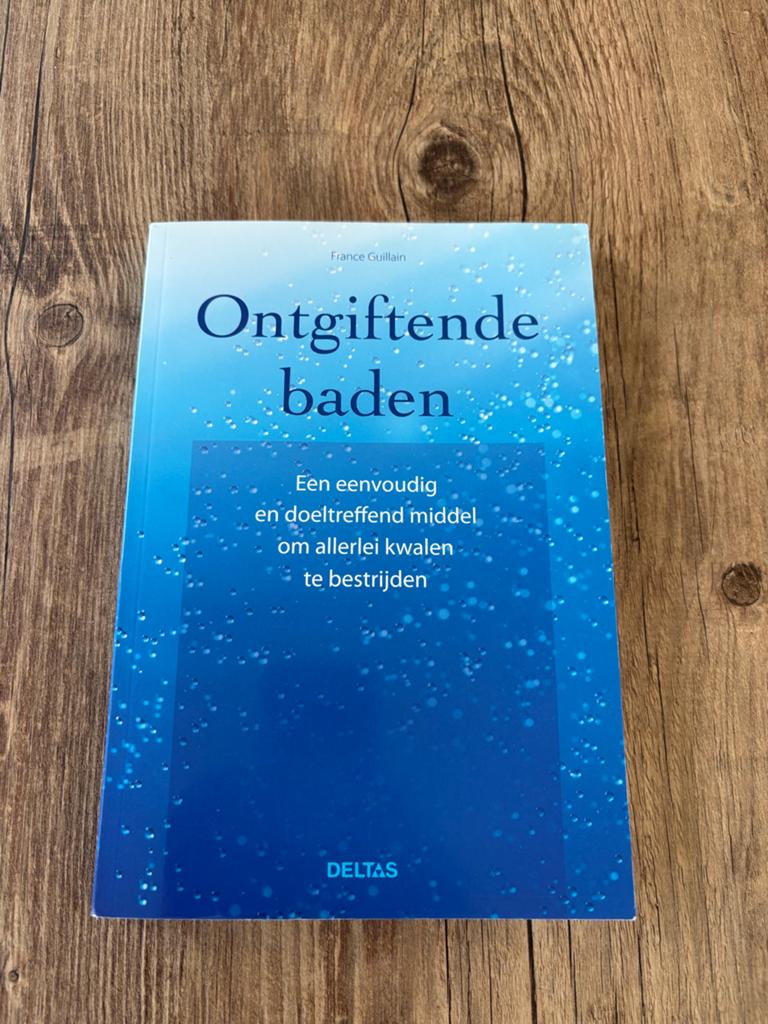 Ontgiftende Baden: Een Eenvoudig Middel Tegen Kwale, Boeken, Gezondheid, Dieet en Voeding, Ophalen of Verzenden, Zo goed als nieuw