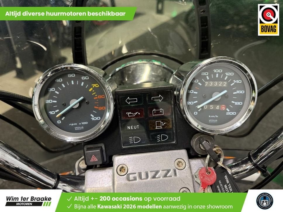 MOTO GUZZI V65 Florida (bj 1990) 73.322 km, 2 cilinders, Motorrijbewijs A, Bedrijf, Onbekend