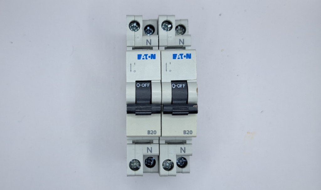 Eaton Groepenkast Automaat AT1NRB20/6 B20 2P (2x), Gebruikt, Onbekend, Ophalen of Verzenden, Eaton