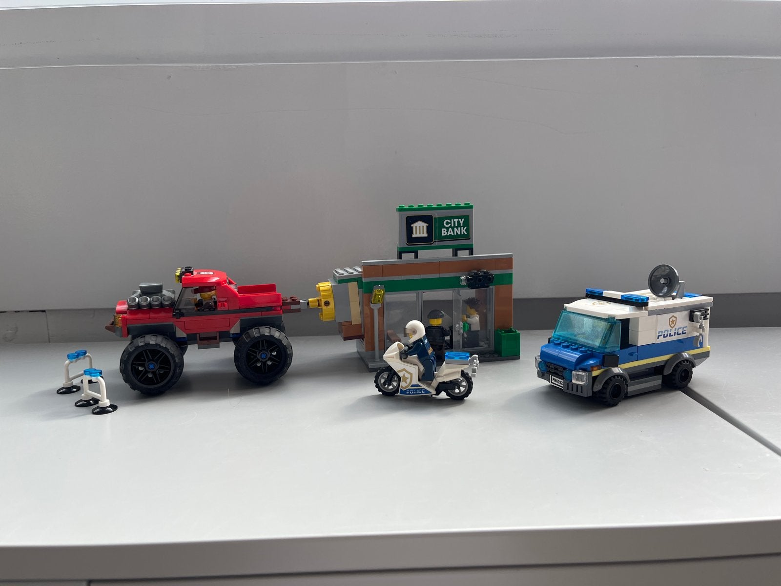 LEGO City Politie Achtervolging bij de Bank (60245), City, Lego, Compleet, Ophalen of Verzenden
