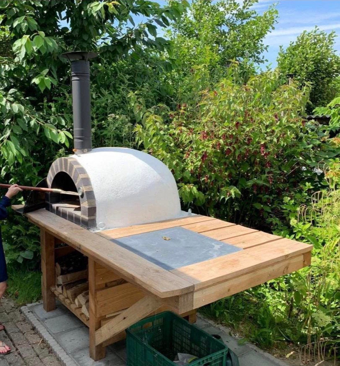 Pizzaoven Steenoven Houtgestookt - Bezorging Heel NL & BE, Ophalen, Nieuw