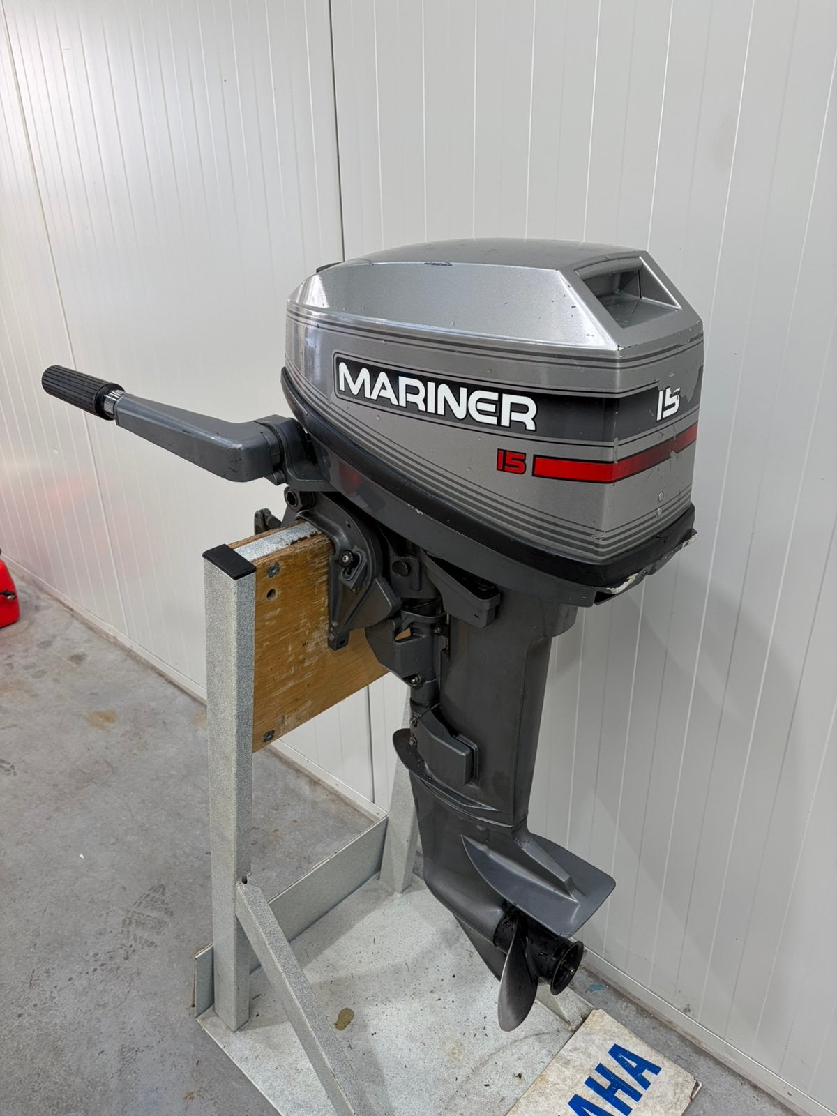 Mariner 15 pk 2 takt kortstaart met onderhoudsbeurt, Ophalen, Zo goed als nieuw, Benzine, 10 tot 30 pk