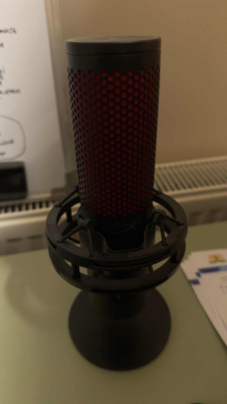 HyperX QuadCast 2 USB Microfoon - Zwart, Ophalen, Zo goed als nieuw, Studiomicrofoon