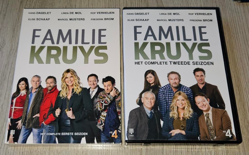 De Family Kruys - Seizoen 1 en 2 * 4 DVDs, Ophalen of Verzenden